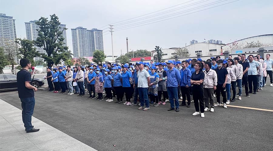 安全至上 防范未“燃”！金環(huán)電器開展消防安全演練