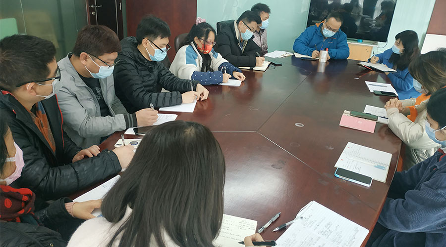 開工大吉！金環(huán)電器組織銷售部門召開動員大會