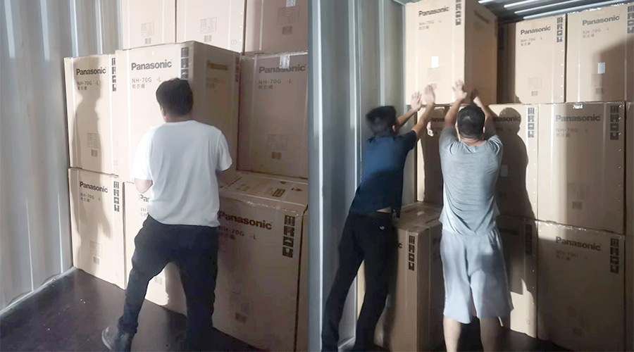 出貨速度！金環(huán)電器順利完成松下客戶的衣物烘干機出貨