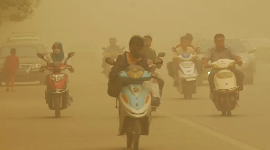 青海沙塵滾滾！小型烘干機(jī)輕松解決風(fēng)沙天氣下干衣問題