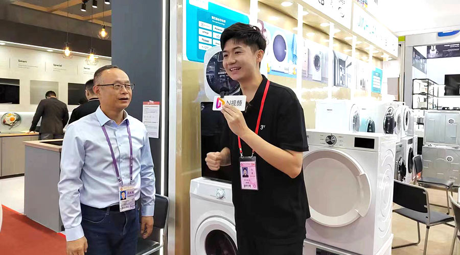 廣交會熱點！央視、新華網(wǎng)等媒體聚焦金環(huán)電器滾筒干衣機(jī)