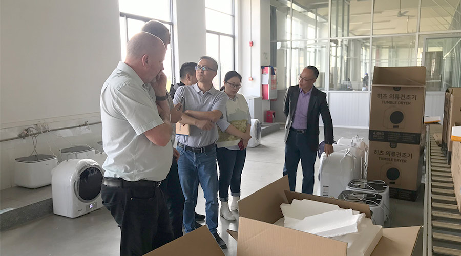 搶訂單 拼合同！金環(huán)電器積極推進(jìn)滾筒衣服烘干機(jī)訂單增長(zhǎng)