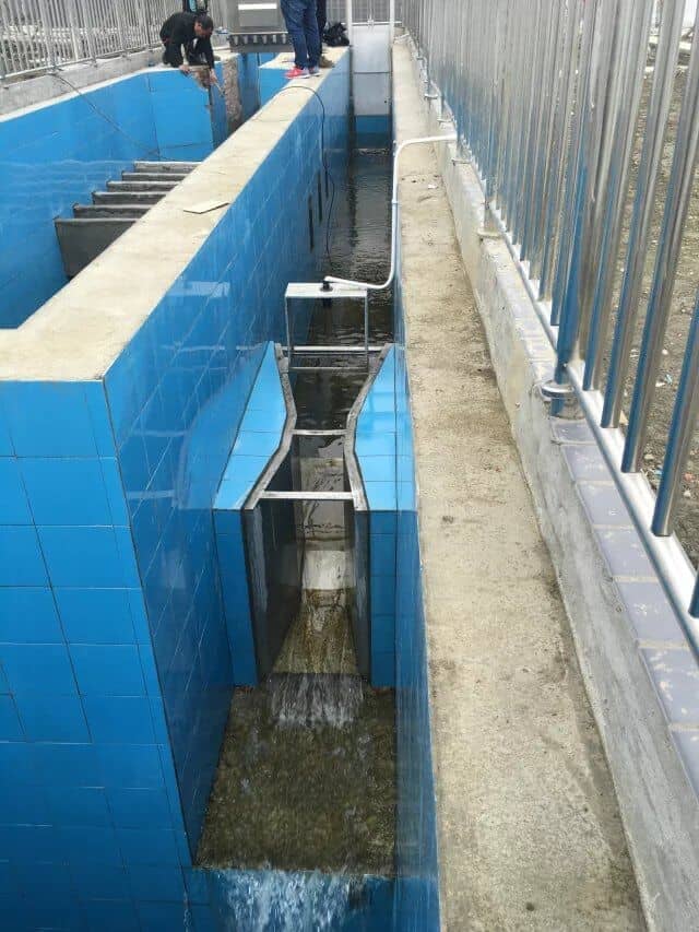 造紙廠超聲波明渠流量計安裝調(diào)試